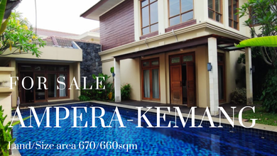 Rumah Elegan di Kemang, Jakarta Selatan,  KT, LT 670m²