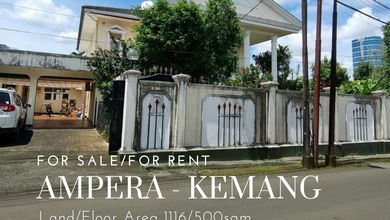 Kesempatan Langka, rumah Mewah di Ampera, Jakarta Selatan, LB 500m²