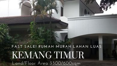 For Sale rumah Mewah di Kemang, Jakarta Selatan - LT 3300m²