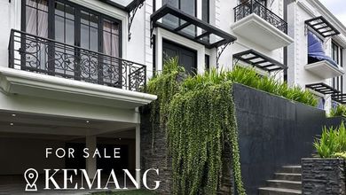 Kesempatan Eksklusif, rumah Prestisius di Kemang, Jakarta Selatan, LB 2000m²
