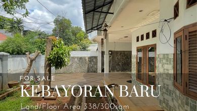 Dijual rumah Mewah di Kebayoran Baru, Jakarta Selatan - LT 338m²