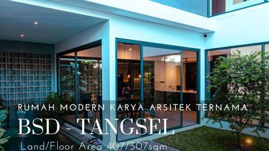 For Sale rumah Mewah di BSD, Tangerang - LT 407m²