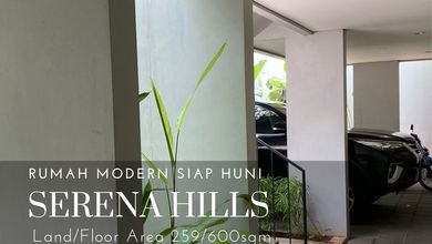 Rumah murah siap huni di serenia hills lebak bulus