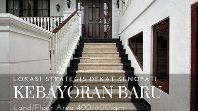 Rumah modern siap huni dekat senopati area