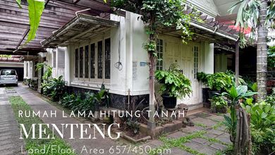 Rumah Area Premium Menteng, Jakarta Pusat - Harga Terbaik 52 Miliar