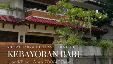 Penawaran Langka, rumah Mewah di Kebayoran Baru, Jakarta Selatan, LB 400m²