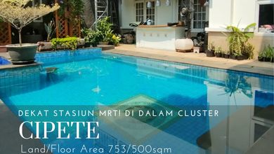 Rumah murah lokasi strategis di cipete jaksel