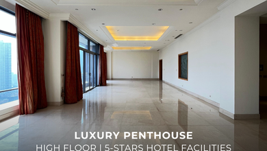 Miliki Apartemen Apartemen Mewah di SCBD, Jakarta Selatan, 5 KT
