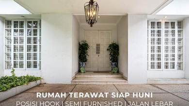 Rumah Elegan di Kebayoran Lama, Jakarta Selatan, 6 Kamar Tidur, LT 635m²