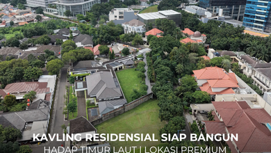 For Sale Tanah Premium di Mega Kuningan, Jakarta Selatan, LT 1663m²