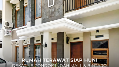 Hunian Prestisius di Kawasan Pondok Pinang, Jakarta Selatan, LB 120m², Harga 3,8 Miliar