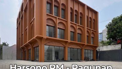 Brand New Office Building 4 Lantai di Harsono RM - Ragunan