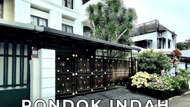 Penawaran Langka, rumah Mewah di Pondok Indah, Jakarta Selatan, LB 345m²