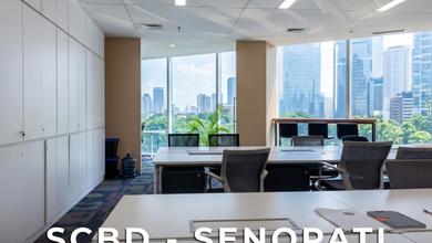 Disewakan Ruang Kantor Fitted Semi Furnish di Scbd - Senopati