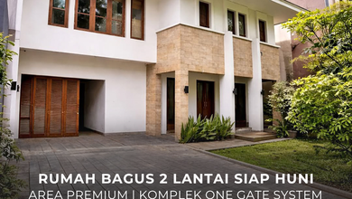 Rumah Mewah di Kebayoran Baru, Jakarta Selatan, 4 Kamar Tidur, LT 281m²