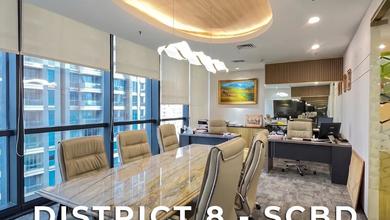 Fitted-Out Office Space Size 133 Sqm di Treasury Tower District 8