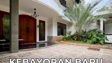 Rumah Elite di Kawasan Kebayoran Baru, Jakarta Selatan, LB 400m², Harga 18 Miliar