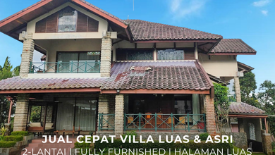 Jual Cepat Villa Luas Asri Siap Huni di Puncak Cipanas Bogor