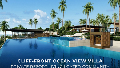 Villa Mewah Pinggir Tebing View Laut di Bukit Pandawa - Bali