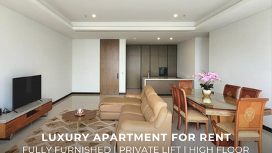 Apartemen Eksklusif Disewakan di Menteng, Jakarta Pusat, LB 216m²