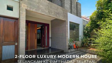 Rumah Mewah di Kawasan Pondok Indah, Jakarta Selatan, LB 300m², Harga 16 Miliar