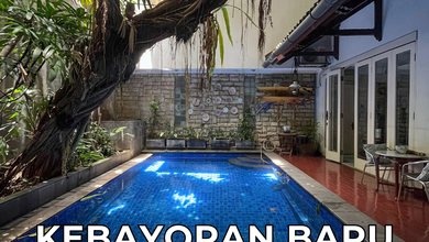 Rumah Elegan di Kebayoran Baru, Jakarta Selatan, 4 Kamar Tidur, LT 677m²