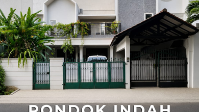 Dijual rumah Mewah di Pondok Indah, Jakarta Selatan - LT 200m²