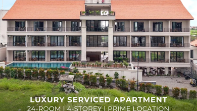 Hotel Mewah 4 Lantai Total 24 Kamar Lokasi Premium Canggu - Bali