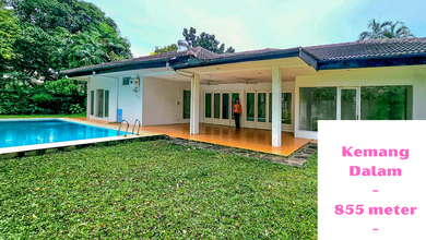 For Sale rumah Mewah di Kemang, Jakarta Selatan - LT 855m²