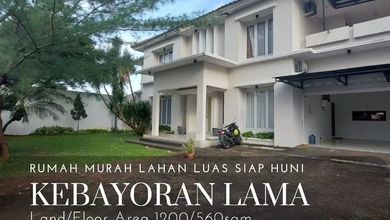 Kesempatan Langka, rumah Mewah di Cipulir, Jakarta Selatan, LB 560m²