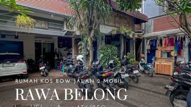 Penawaran Langka, rumah Prestisius di Kemanggisan, Jakarta Barat, LB 850m²