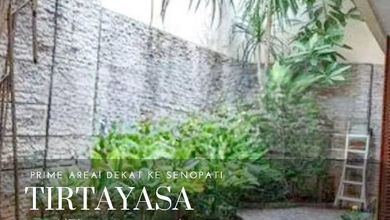 Rumah Modern LT 372 Jual di Kebayoran Baru, Jakarta Selatan