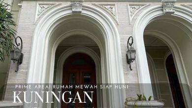 Jual Rumah Megah LT 1050 m2 di Mega Kuningan, Jakarta Selatan