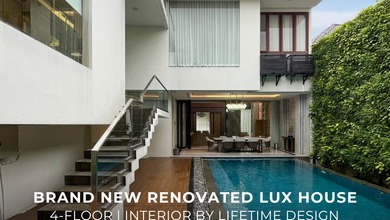 Hunian Mewah di Pondok Indah, Jakarta Selatan, 4 KT, LT 450m²