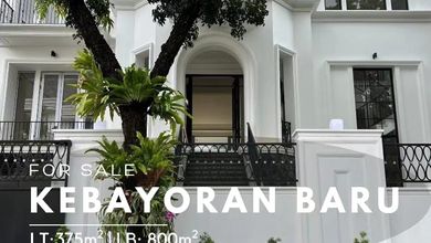 Rumah Baru Dan Mewah Dekat SCBD Senayan DI Kebayoran Baru Jakarta Selatan