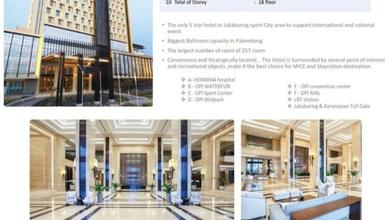Hotel Bintang 5 Wyndham Palembang Sumatera Selatan Dijual