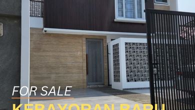 For Sale rumah Mewah di Kebayoran Baru, Jakarta Selatan - LT 220m²