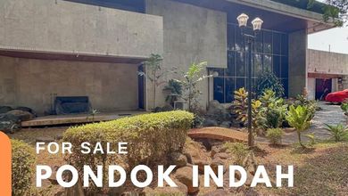 Rumah Di Pondok Indah
jakarta Selatan 1282m2 Di Bawah Harga Pasaran Dijual