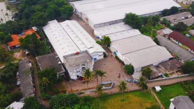 Pabrik Luas 22.285m2 Di jalan MH Thamrin Cikokol Tangerang 