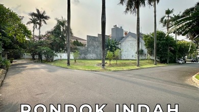 Jual Tanah Kawasan Cluster Pondok Indah Pemandangan Danau dan Taman