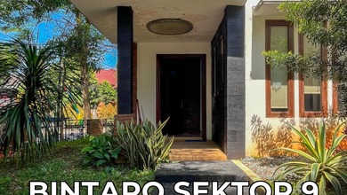 Rumah Elite di Kawasan Sektor 9-Bintaro, Tangerang Selatan, LB 400m², Harga 10,7 Miliar