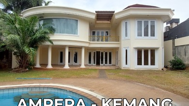 Jual Rumah Eksklusif Luas 909 m2 Area Ampera, Jakarta Selatan