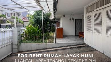 Rumah Minimalis Disewakan di Pondok Indah, Jakarta Selatan, Harga Ekonomis
