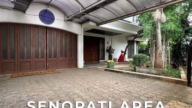 Hunian Elegan di Senopati, Jakarta Selatan, 5 Kamar Tidur, LT 523m²