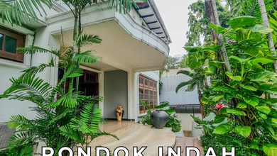 Turun Harga Rumah Jalan Lebar Lingkungan Asri Prime Area Pondok Indah