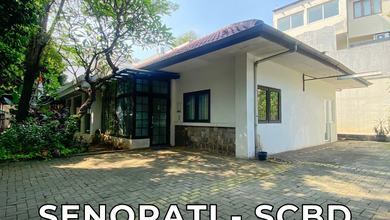 Jual Rumah Siap Huni di SCBD, Jakarta Selatan, LT 588 m2