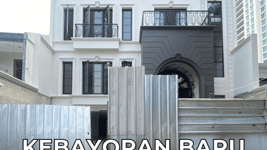 Jual Rumah 520 area Kebayoran Baru, Jakarta Selatan