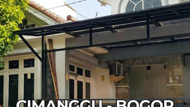 Rumah Siap Pakai di Kawasan Cimanggu, Bogor, LT 136m²