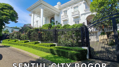 Rumah Elegan di Sentul City, Bogor, 6 KT, LT 1650m²