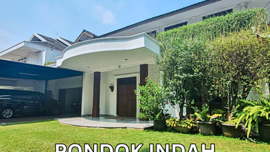 Kesempatan Eksklusif, rumah Prestisius di Pondok Indah, Jakarta Selatan, LB 555m²